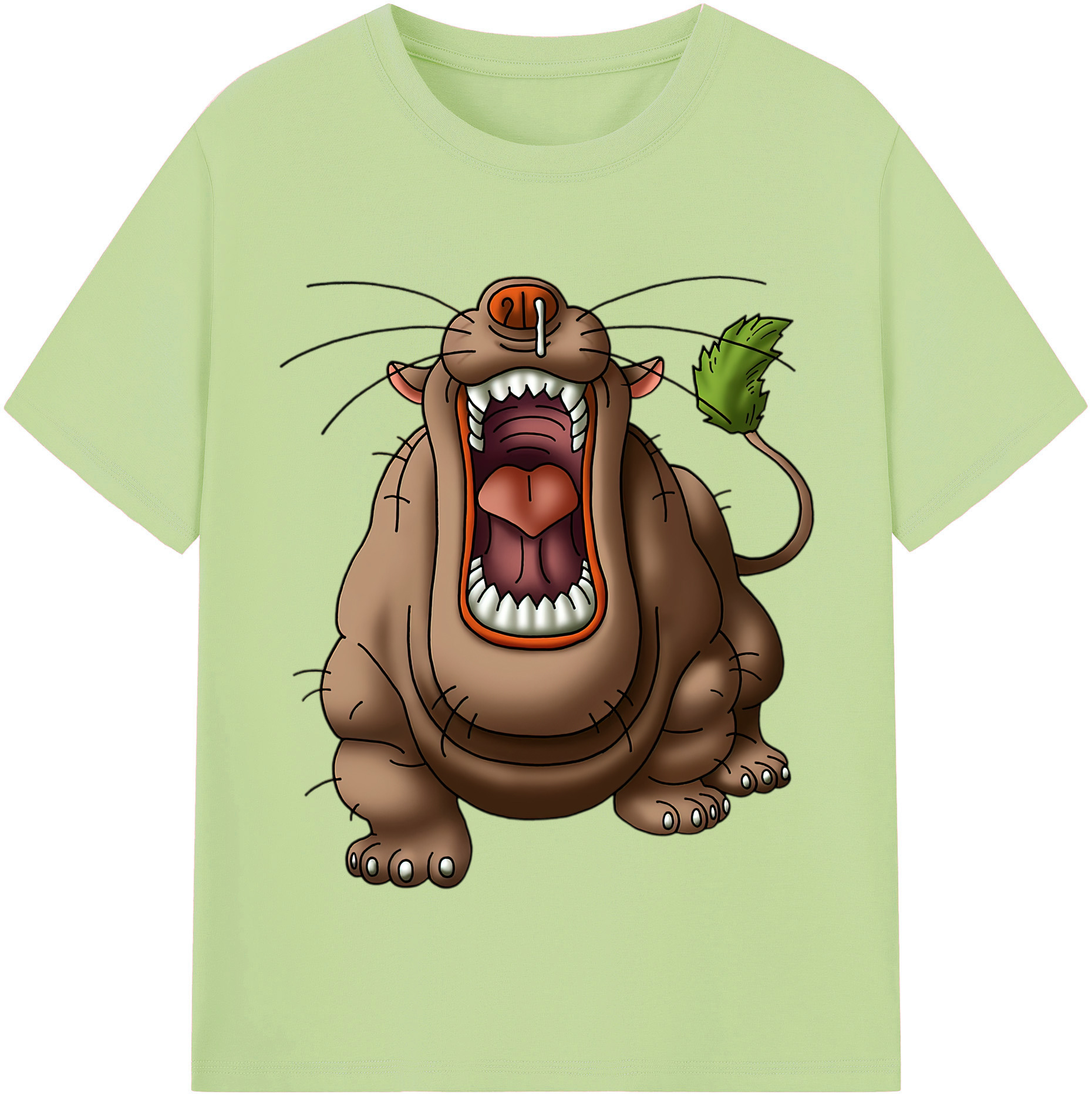 （画像用） ドラゴンクエスト Doragon Kuesuto Dragon Quest 綿100％半袖Tシャツ（フロントプリント）
